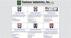 Desktop Screenshot of fastenerind.com